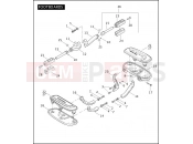 FOOTBOARDS - Harley-Davidson CVO ROAD KING - FLHRSE3 2007