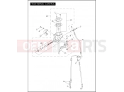 FRONT BRAKE CONTROL - Harley-Davidson CVO ROAD KING - FLHRSE3 2007