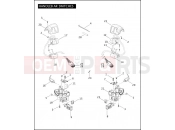 HANDLEBAR SWITCHES - Harley-Davidson CVO ROAD KING - FLHRSE3 2007