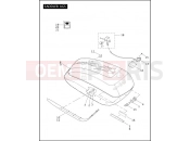 SADDLEBAGS - Harley-Davidson CVO ROAD KING - FLHRSE3 2007