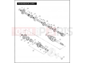 TRANSMISSION GEARS - Harley-Davidson CVO ROAD KING - FLHRSE3 2007