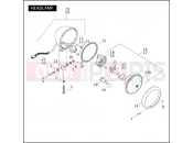 Harley-Davidson 2007 DYNA DYNA SUPER GLIDE  - FXD HEADLAMP