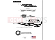 Harley-Davidson 2007 DYNA DYNA SUPER GLIDE CUSTOM  - FXDC FUEL TANK TRIM