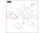 Harley-Davidson 2007 DYNA DYNA WIDE GLIDE  - FXDWG SEATS