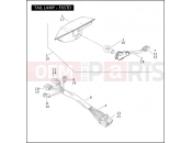 Harley-Davidson 2007 SOFTAIL NIGHT TRAIN  - FXSTB TAIL LAMP - FXSTD