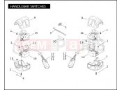 Harley-Davidson 2007 SOFTAIL SOFTAIL DEUCE  - FXSTD HANDLEBAR SWITCHES
