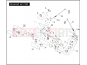 Harley-Davidson 2007 SPORTSTER NIGHTSTER  - XL1200N EXHAUST SYSTEM