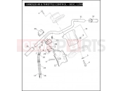 Harley-Davidson 2007 SPORTSTER NIGHTSTER  - XL1200N HANDLEBAR & THROTTLE CONTROL - 883C/1200C