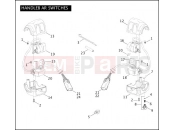 Harley-Davidson 2007 SPORTSTER NIGHTSTER  - XL1200N HANDLEBAR SWITCHES