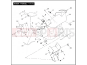 Harley-Davidson 2007 TOURING ELECTRA GLIDE STANDARD  - FLHT INNER FAIRING - FLTR