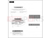 Harley-Davidson 2007 VRSC VRSCAW V-ROD  - VRSCAW LABELS