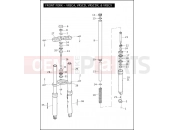 Harley-Davidson 2007 VRSC VRSCD NIGHT ROD  - VRSCD 105 FRONT FORK - VRSCA, VRSCD, VRSCDX, VRSCX