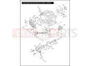 Harley-Davidson 2006 DYNA DYNA SUPER GLIDE  - FXDI TRANSMISSION BEARINGS & SIDE COVERS