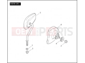 Harley-Davidson 2006 SIDECAR FLTR/I SIDECAR  - SIDECAR FOR FLTR/I MIRRORS