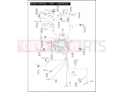 Harley-Davidson 2006 SOFTAIL HERITAGE SOFTAIL  - FLST WIRING HARNESS, MAIN - CARBURETED