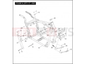 Harley-Davidson 2006 SOFTAIL SOFTAIL DELUXE  - FLSTNI FRAME & JIFFY STAND