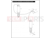 Harley-Davidson 2006 TOURING ELECTRA GLIDE STANDARD  - FLHT REAR SHOCK ABSORBERS & AIR SUSPENSION SYSTEM