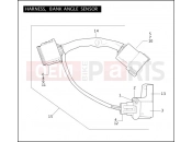 Harley-Davidson 2006 TOURING ELECTRA GLIDE CLASSIC  - FLHTCI HARNESS, BANK ANGLE SENSOR