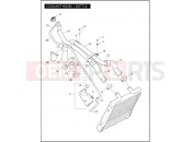 Harley-Davidson 2006 VRSC VRSCA V-ROD  - VRSCA COOLANT HOSES / BOTTLE