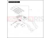 Harley-Davidson 2005 CVO/CUSTOM CVO ELECTRA GLIDE  - FLHTCSE2 REAR FRAME RAILS