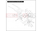 Harley-Davidson 2005 DYNA DYNA SUPER GLIDE  - FXD ENGINE MOUNTS & STABILIZER LINK