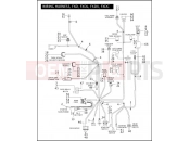 Harley-Davidson 2005 DYNA DYNA SUPER GLIDE CUSTOM  - FXDC WIRING HARNESS, FXD, FXDL, FXDX, FXDC (2 OF 2)