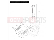 Harley-Davidson 2005 DYNA DYNA LOW RIDER  - FXDLI SHOCK ABSORBERS - HYDRAULIC