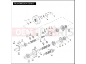 Harley-Davidson 2005 DYNA DYNA LOW RIDER  - FXDLI TRANSMISSION GEARS