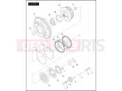 CLUTCH - Harley-Davidson DYNA SUPER GLIDE SPORT - FXDXI 2005