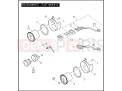 Harley-Davidson 2005 SIDECAR FLHR/I SIDECAR  - SIDECAR FOR FLHR/I INSTRUMENTS - FLHT MODELS