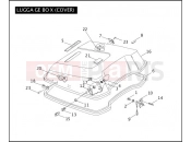 Harley-Davidson 2005 SIDECAR ULTRA SIDECAR  - SIDECAR FOR ULTRA LUGGAGE BOX (COVER)