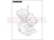 Harley-Davidson 2005 SOFTAIL FAT BOY SHRINE  - FLSTFI SHRINE ENGINE ASSEMBLY - Twin Cam 88Bâ¢