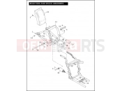 Harley-Davidson 2005 SOFTAIL FAT BOY SHRINE  - FLSTFI SHRINE REAR FORK AND SHOCK ABSORBERS