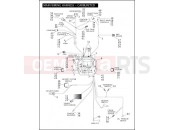 Harley-Davidson 2005 SOFTAIL SOFTAIL DEUCE  - FXSTD WIRING HARNESS, MAIN-CARBURETED (1 OF 2)