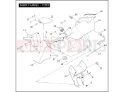 Harley-Davidson 2005 TOURING ELECTRA GLIDE CLASSIC  - FLHTCI INNER FAIRING - FLTRI