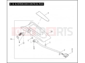 Harley-Davidson 2005 TOURING ROAD GLIDE  - FLTRI C.B. & INTERCOM CONTROL POD