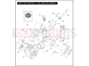 Harley-Davidson 2005 TOURING ROAD GLIDE  - FLTRI INDUCTION MODULE - FUEL INJECTED MODELS
