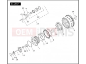Harley-Davidson 2005 VRSC VRSCA V-ROD  - VRSCA CLUTCH