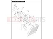 Harley-Davidson 2005 VRSC VRSCA V-ROD  - VRSCA COOLANT HOSES / BOTTLE