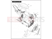 HARLEY-DAVIDSON VRSCA V-ROD 98  - VRSCA 98 COSMETIC COVERS