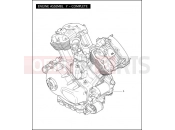 HARLEY-DAVIDSON VRSCA V-ROD 98  - VRSCA 98 ENGINE ASSEMBLY