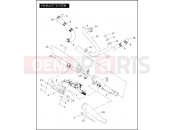 HARLEY-DAVIDSON VRSCA V-ROD 98  - VRSCA 98 EXHAUST SYSTEM