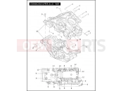 Harley-Davidson 2005 VRSC VRSCB V-ROD  - VRSCB CRANKCASE - UPPER & LOWER