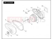 Harley-Davidson 2004 CVO/CUSTOM CVO SOFTAIL DEUCE  - FXSTDSE2 AIR CLEANER