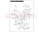 Harley-Davidson 2004 DYNA DYNA SUPER GLIDE  - FXD WIRING HARNESS - FXD, FXDL, FXDX (1 OF 2)