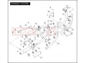 HARLEY-DAVIDSON DYNA SUPER GLIDE  - FXDI EXHAUST SYSTEM