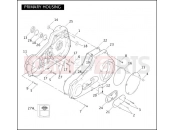 HARLEY-DAVIDSON DYNA WIDE GLIDE  - FXDWG PRIMARY HOUSING