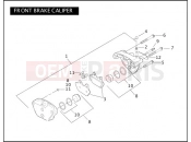 Harley-Davidson 2004 SIDECAR FLHRCI SIDECAR  - SIDECAR FOR FLHRCI FRONT BRAKE CALIPER