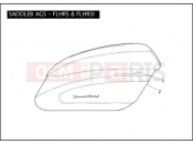 Harley-Davidson 2004 SIDECAR FLHRCI SIDECAR  - SIDECAR FOR FLHRCI SADDLEBAGS - FLHRS & FLHRSI