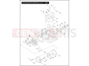 Harley-Davidson 2004 SIDECAR FLHRCI SIDECAR  - SIDECAR FOR FLHRCI TRANSMISSION BEARINGS & COVERS (2 OF 2)